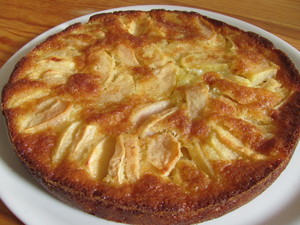 gateau aux pommes